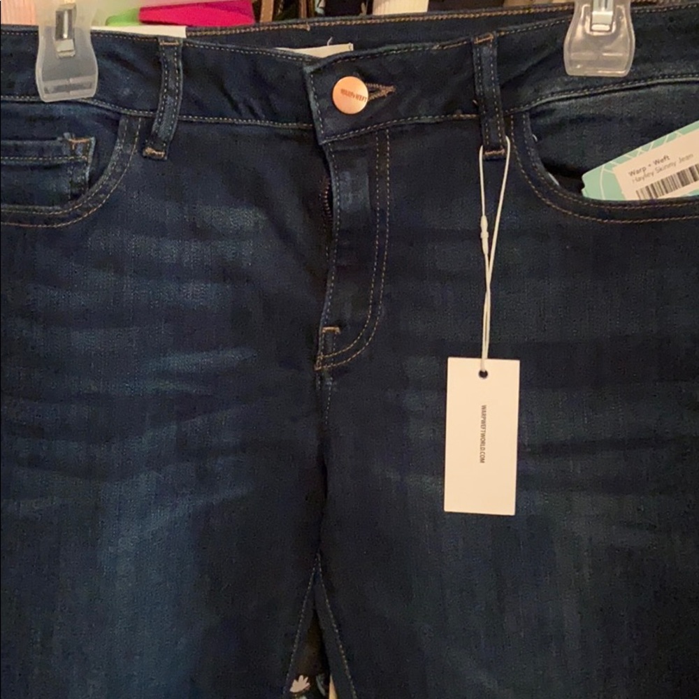 NWT. Warp & Weft Haley skinny jean.